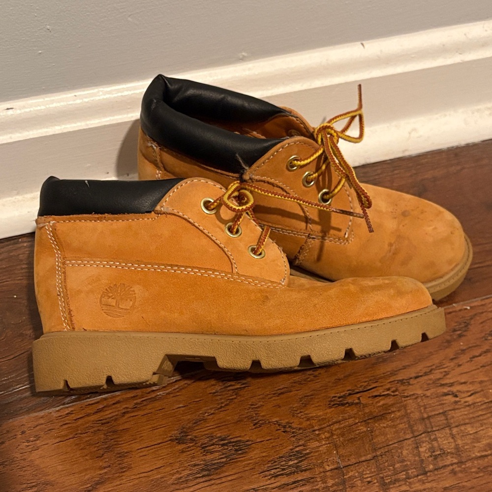 Timberland Kids Brown Leather Boots